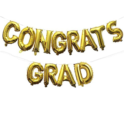 Graduation Decorations 2021,Congrats Grad Balloon Banner Graduation Garland for College Senior High School Party Decorations