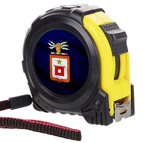 ExpressItBest Tape Measure with 16 Foot Steel Tapeline - US Army Signal Corps, Regimental COA