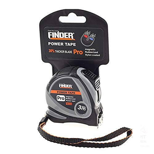UPIT 10ft Power Tape Magnetic Rubberized Thick Blade Professional Measuring Tape