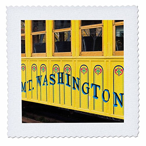 3D Rose New Hampshire Bretton Woods Mount Washington Cog Railway 01 Square 14 by 14 Inch Quilt 14 x 14 3D Rose New Hampshire Bretton Woods Mount Washington Cog Railway 01 Square 14 by 14 Inch Quilt 14 x 14