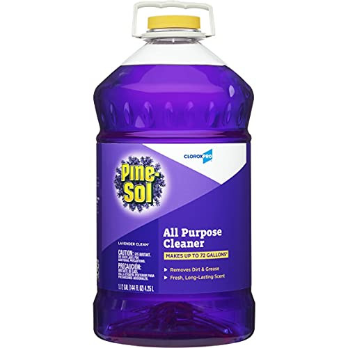 Pine-Sol CloroxPro All Purpose Cleaner, Lavender Clean, 144 Ounces -97301- -Package May Vary-