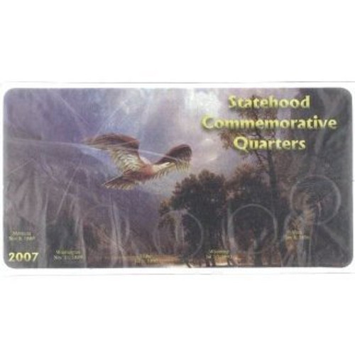 2007 Statehood Commemorative Quarters Specialty Coin Holder and Vinyl Sleeve Set 2007 Statehood Commemorative Quarters Specialty Coin Holder and Vinyl Sleeve Set