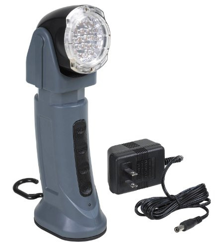 Alert Stamping LR202 20 LED Rechargeable Multi Directional Task Light Gray