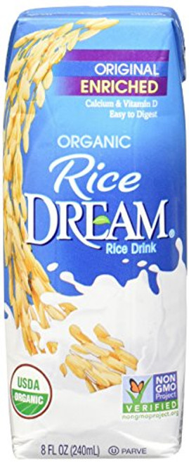 RICE DREAM Enriched Original Organic Rice Drink, 8 fl. oz. (Pack of 4) RICE DREAM Enriched Original Organic Rice Drink, 8 fl. oz. (Pack of 4)