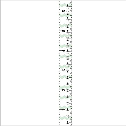 Wall Hanging Kids Growth Chart Style Height Ruler Wall Sticker Baby Kids Room Decoration Height Measure Rulers