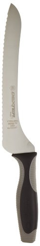 V-Lo V163-9SC-PCP 9" Scalloped Offset Sandwich Knife with Soft Handle