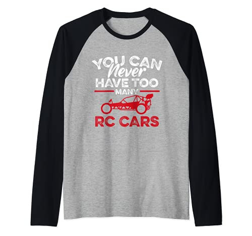 RC Car Funny Buggy Remote Control Car Driver Racing Hobby Raglan Baseball Tee