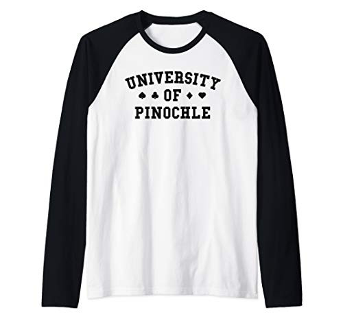 Pinochle Shirt Women Gifts For Pinochle Lover Player Mom Raglan Baseball Tee
