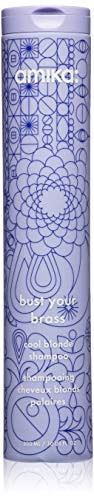 amika Bust Your Brass Cool Blonde Shampoo, 10.1 Fl oz