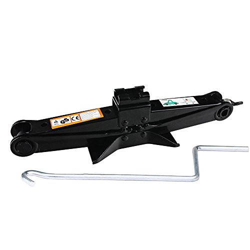 2 Ton Scissor Jack 385mm Capacity with Speed Crank Handle