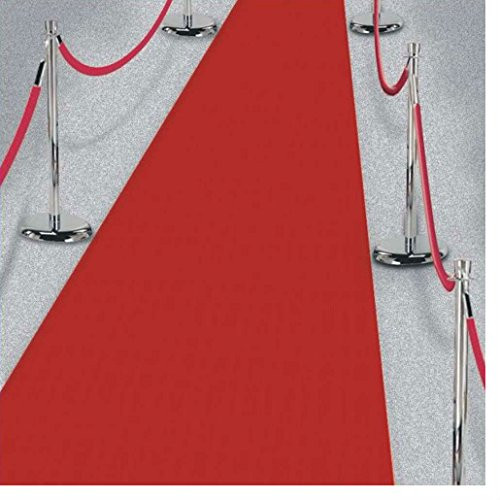 Unbranded 15ft Hollywood Party Red Carpet Scene Setter Fabric Floor Runner Decoration