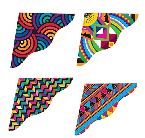 WindNSun Wind Delta Kite - 48" Kite - Tails, Handle, Line Included -Azor-