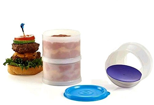 Tupperware Set of 3 Ice Cream Sandwich Maker / Slider Stacker Sandwich Maker Mold