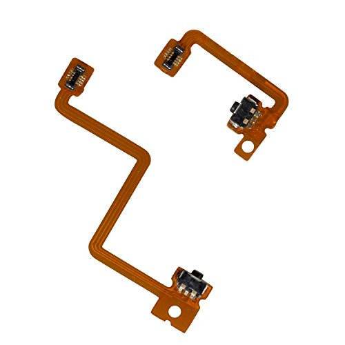 Timorn L R Shoulder Button with Flex Cable Repair Parts for 3DS Left Right Shoulder Button -5 Sets-