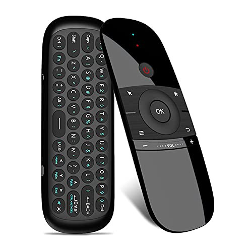 Lovbuy WeChip W1 Remote 2.4G Wireless Keyboard Multifunctional Smart TV Remote Control Double-Sided Mouse for TV Box/PC/Projector/HTPC/TV