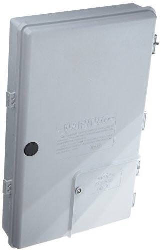 17"x10"x3" OUTDOOR CABLETEK ENCLOSURE PLASTIC GRAY CASE UTILITY CABLE BOX MDE-S