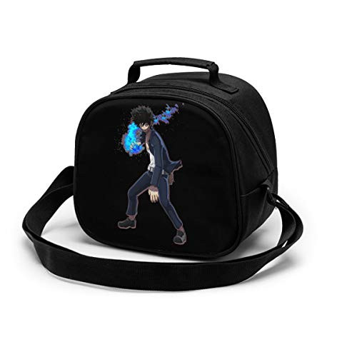 NanZYang My Hero Academia Dabi Lnsulated Lunch Box Bag for Kids-Boys and Girls Tote Bags Suitable for hot and Cold Snack Packaging Lunchbox Safe Materials