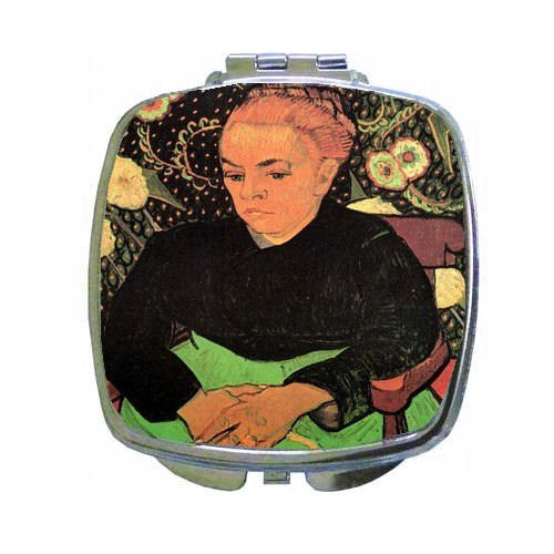 Madame Roulin Rocking The Cradle La Berceuse By Vincent Van Gogh Compact Mirror Madame Roulin Rocking The Cradle La Berceuse By Vincent Van Gogh Compact Mirror