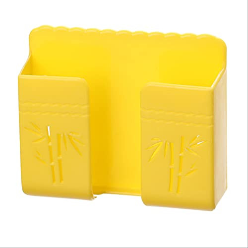 EFGJOWN Paste Wall-Mounted Mobile Phone Charging Shelf Storage Rack Mobile Phone Bracket Hanging Plug Remote Control Bracket Bathroom Multi-Function Mobile Phone Bracket