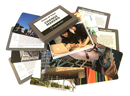Point of View Change Maker Card Deck  for Brainstorming Creative, New, Disruptive Ideas, and Inspiring Breakthrough Thinking from New Perspectives