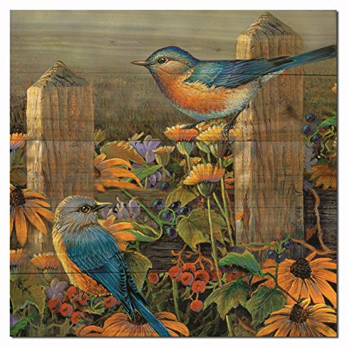 WGI Gallery WA-LBB-1212 Linda's Bluebirds Wall Art