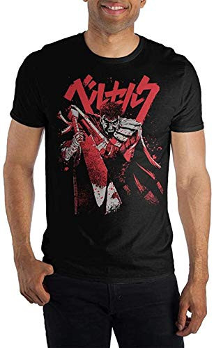 Bioworld Berserk Bloody Guts Anime T-Shirt -2XL- Black