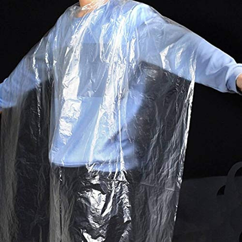 100pcs Hair Cutting Cape 63"x47" Perfect Hair Cape for Hair Salon Disposable Capes for Hair Stylist Barber Capes Waterproof Hair Capes for Salon Professional Haircut Capes for Adults Barber Aprons 100pcs Hair Cutting Cape 63"x47" Perfect Hair Cape for Hair Salon Disposable Capes for Hair Stylist Barber Capes Waterproof Hair Capes for Salon Professional Haircut Capes for Adults Barber Aprons