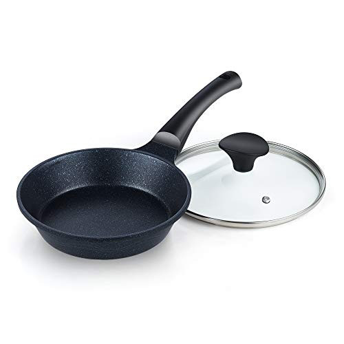 Cook N Home Nonstick Marble coating Saute Skillet Pans 8-inch with Lid Cook N Home Nonstick Marble coating Saute Skillet Pans 8-inch with Lid