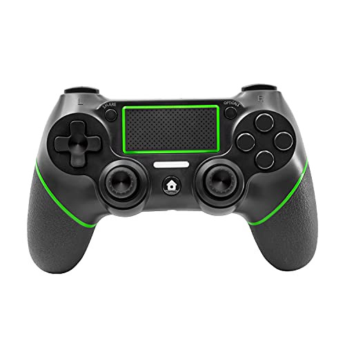 Wireless Controller Compatible with PS-4, Gamepad for Play-Station 4 Pro, Touch Panel Joypad with Dual Vibration Game Remote Control Joystick