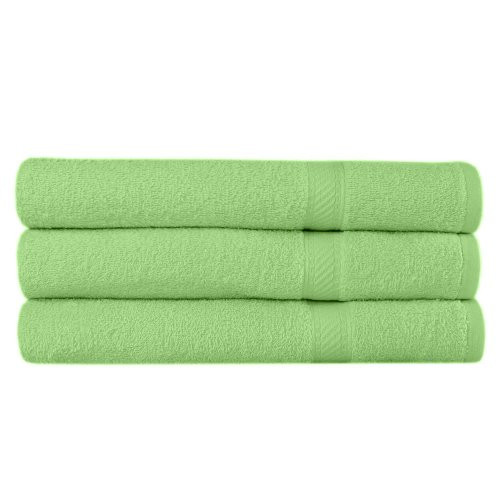 Westward Ho! 390 GSM Cotton Bath Sheet (3 Pack), Green