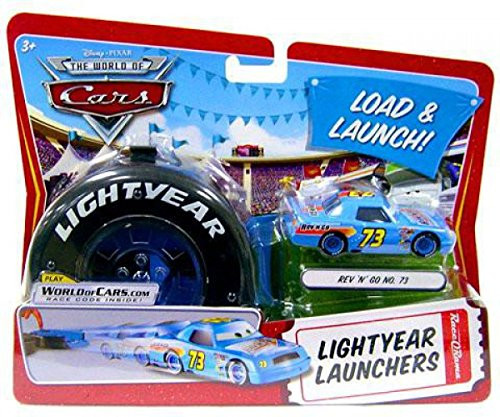 Disney / Pixar CARS Movie 1:55 Die Cast Car Lightyear Launchers Rev N' Go Disney / Pixar CARS Movie 1:55 Die Cast Car Lightyear Launchers Rev N' Go
