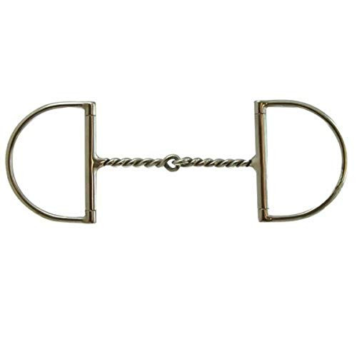 Coronet Large Dee with Light Twisted Wire Bit, 5-Inch