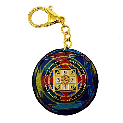 Feng Shui Sum-of-Ten Enhancer Amulet Keychain W3756