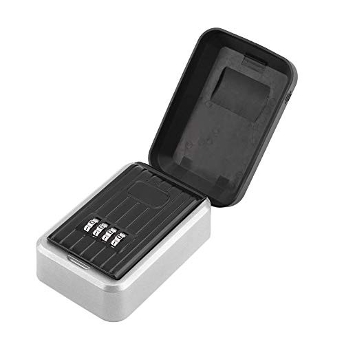 Solid Compact Outdoor Wall Mounted Safe Security Keys Storage Box Holder with Waterproof Cover Combination Lock