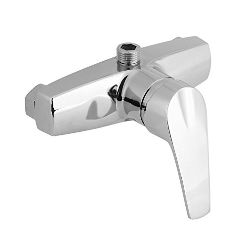 Zerodis Single-Lever Shower Mixer Tap Wall Mounted Zinc Alloy Bathroom Single Handle Faucet Bathtub Shower Valve Mixer Tap