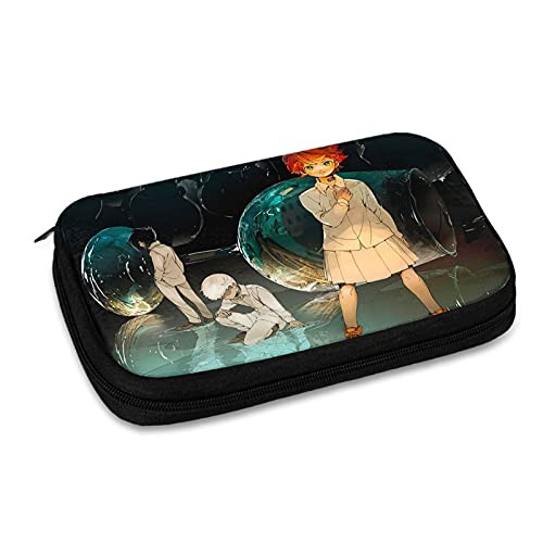 The Promised Neverland Travel Electronics Organizer Portable Cable Organizer Bag Headphone Line Phone Data Cable Storage Bag Case