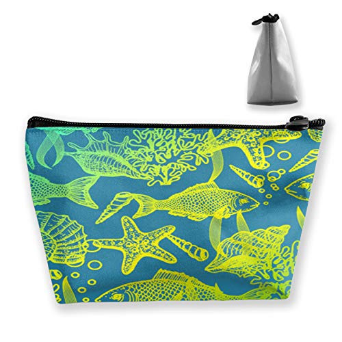 Hand Painted Sea Floor World Cosmetic Bag Cosmetic Case Toiletry Bag Travel Case Makeup Bag Organizer For Women Travel Gifts Hand Painted Sea Floor World Cosmetic Bag Cosmetic Case Toiletry Bag Travel Case Makeup Bag Organizer For Women Travel Gifts
