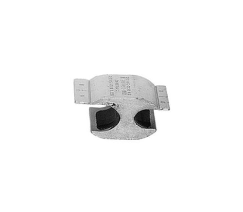Burndy YHN-500 HYCRIMP, N Die Connector, 0.522" - 0.815" Wire Diameter Range, 4/0 - 500 Str. Run Conductor, #6 - 2/0 Str. Tap Conductor, 1.28" Width, 1.62" Length, 2.00" Height (Pack of 50)