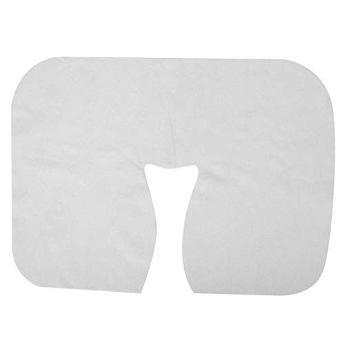 BAAQII 100Pcs Massage Disposable Face Cradle Fitted Headrest Covers