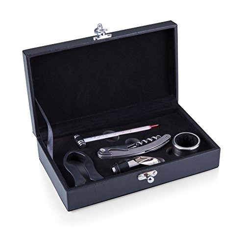 NFL Washington Redskins Syrah 5-Piece Wine Accessories Set in Black Gift Box