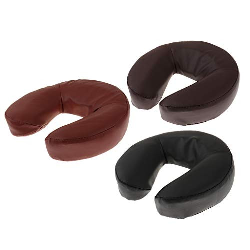 dailymall 3 x Massage Face Cradle Cushion Memory Foam - Massage Table and Massage Chair Headrest Pillow with Washable Fleece Cover, 27x28x6cm dailymall 3 x Massage Face Cradle Cushion Memory Foam - Massage Table and Massage Chair Headrest Pillow with Washable Fleece Cover, 27x28x6cm