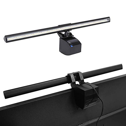 Homier Screen Bar e-Reading LED Task Lamp, Dimmable Color, USB Power Supply, No Glare,Adjustable Brightness/Color Temperature, Monitor Light bar/Eye Care Light