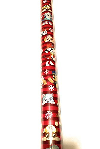 Paw Patrol Holiday Gift Wrapping Paper 60 sq ft Roll