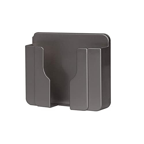 EFGJOWN Paste Wall-Mounted Mobile Phone Charging Rack Multifunctional Wall-Mounted Remote Control Bracket Installation Storage Box Suitable for Home Office Hotel