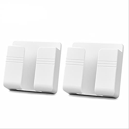 EFGJOWN Paste Wall-Mounted Mobile Phone Charging Storage Box Storage Box Remote Installation Mobile Phone Plug Wall-Mounted Charging Multi-Function Bracket
