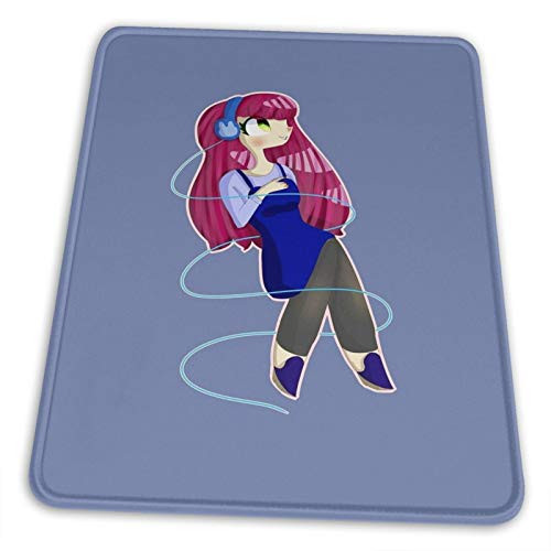 Headphone Wire Graphic Electronic Sports Office Gaming Learning Rubber Non-Slip Mouse Pad