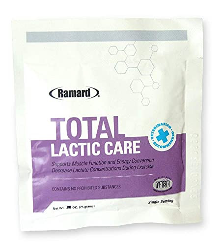 Ramard Total Lactic Care for Aging Horses - Support Joint Muscle Function  and  Strength Recovery - Maintain Horse Energy  and  Stamina - Advanced, Safe and Effective Animal Vitamin  and  Supplements -25 Gram-