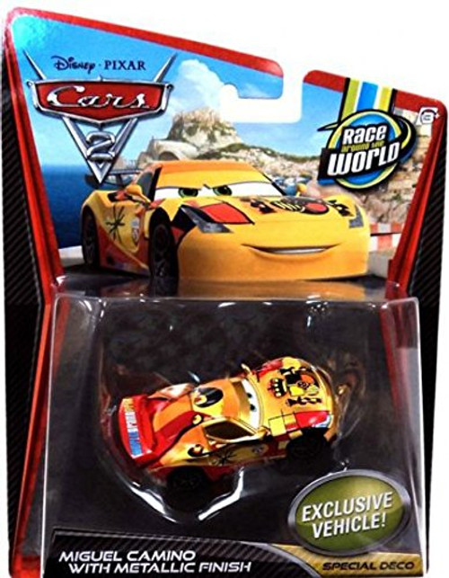 Disney Pixar Cars 2 Exclusive Miguel Camino with Metallic Finish
