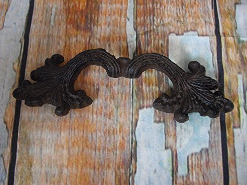 Set of 4 Cast Iron Antique Reproduction Drawer Pulls/Handles by Southern Charm Market