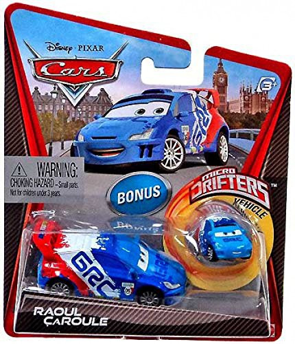Disney / Pixar CARS Movie Micro Drifters & 1:55 Die Cast Car Raoul Caroule